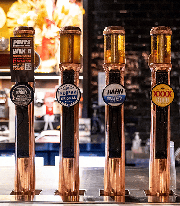 Copper Beer Taps