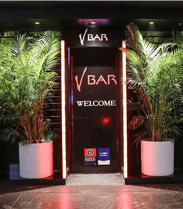 V Bar Night Entrance